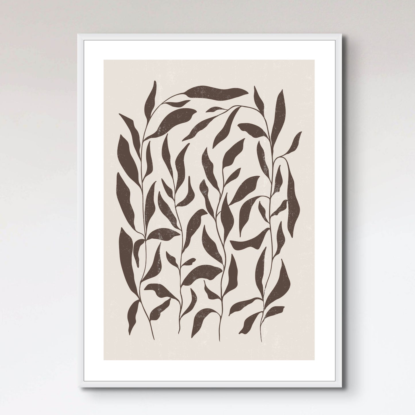 Botanical print boho minimalist printable wall art