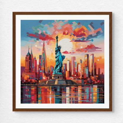 Statue of Liberty in Colour 1