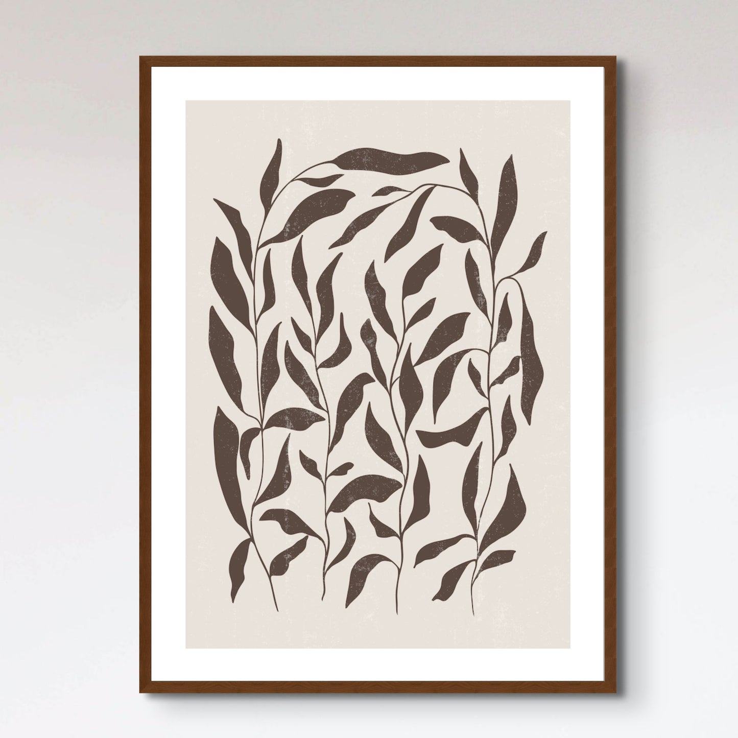 Botanical print boho minimalist printable wall art