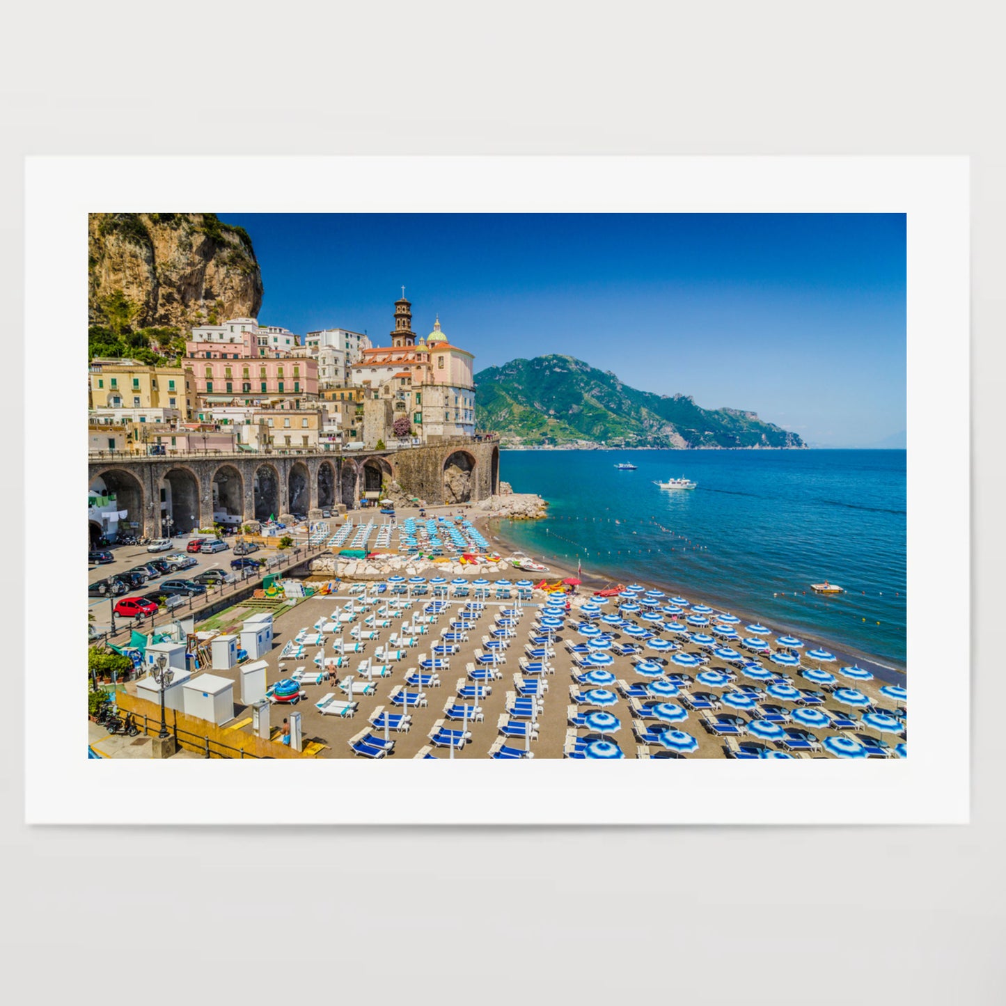 Historic town of Atrani, Amalfi Coast, Campania, Italy