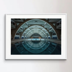 swimming @night