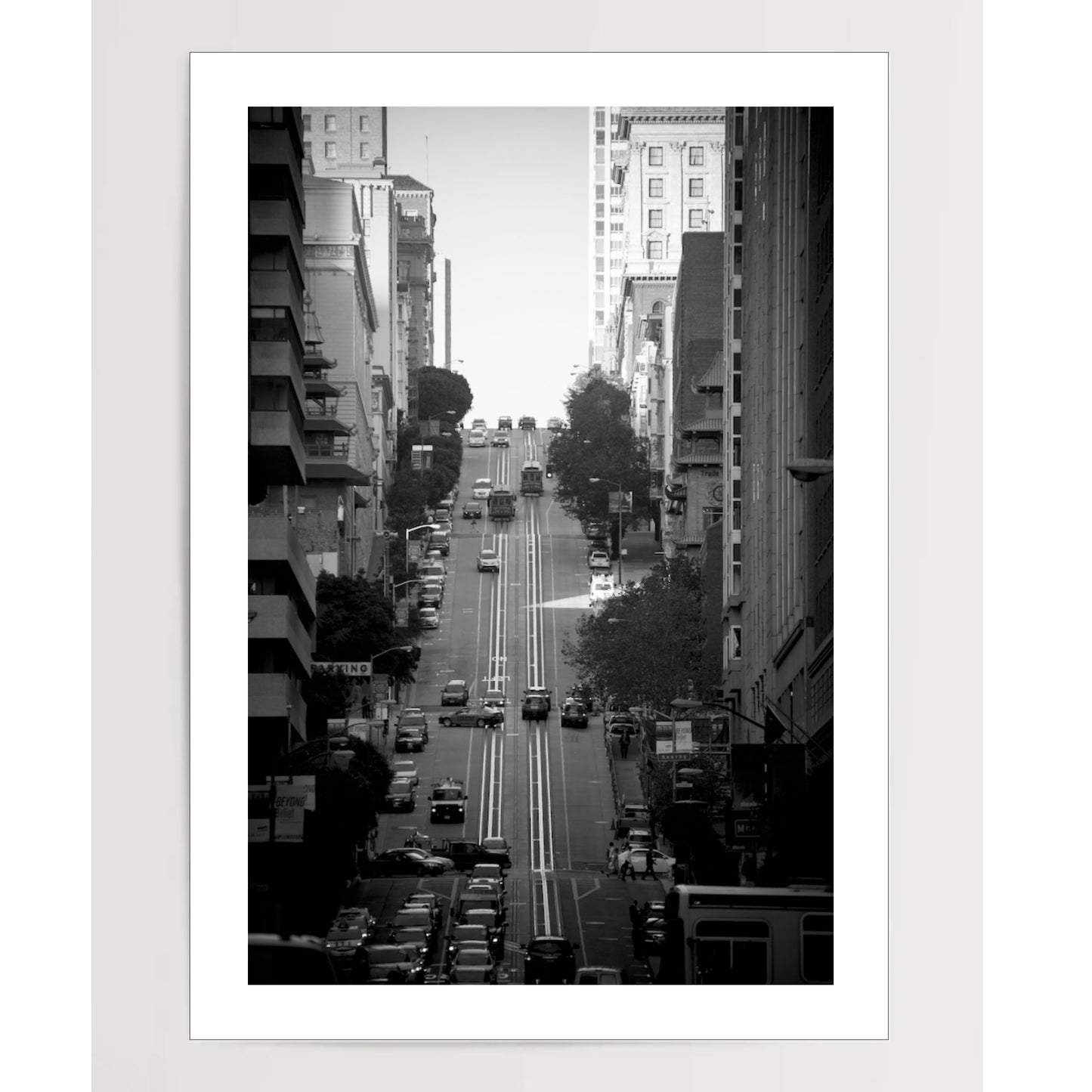 Streets of San Francisco b/w