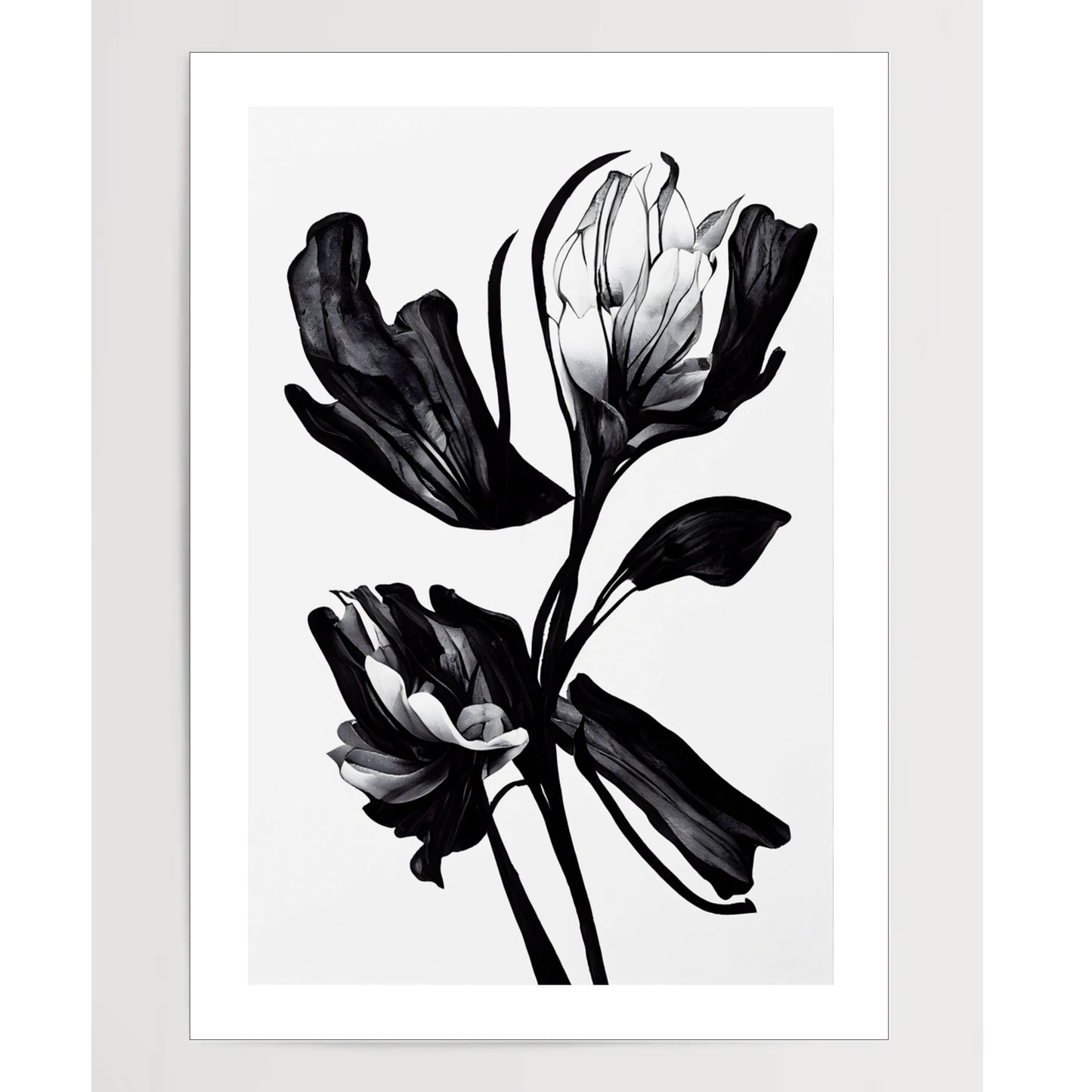 Black Flower