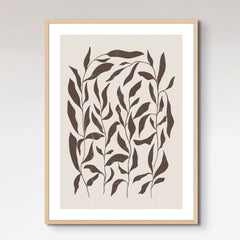 Botanical print boho minimalist printable wall art