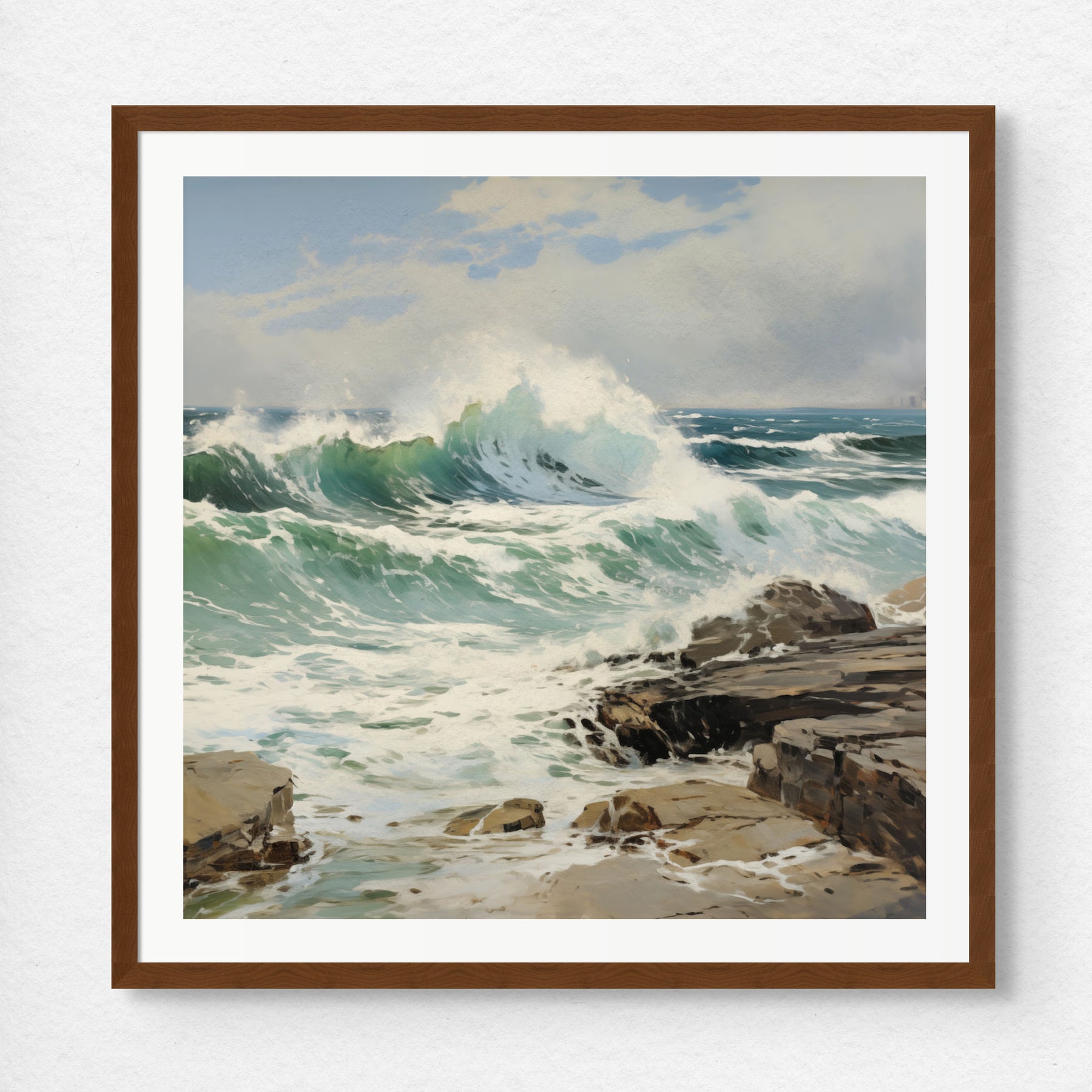 Oil Paintings - At Sea 2