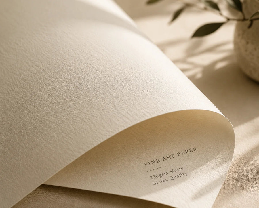Fine art paper