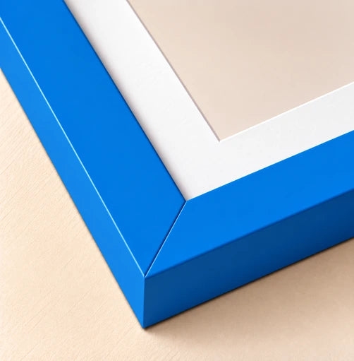 Blue Wooden Picture Frame