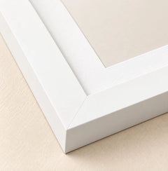 White Wooden Picture Frame