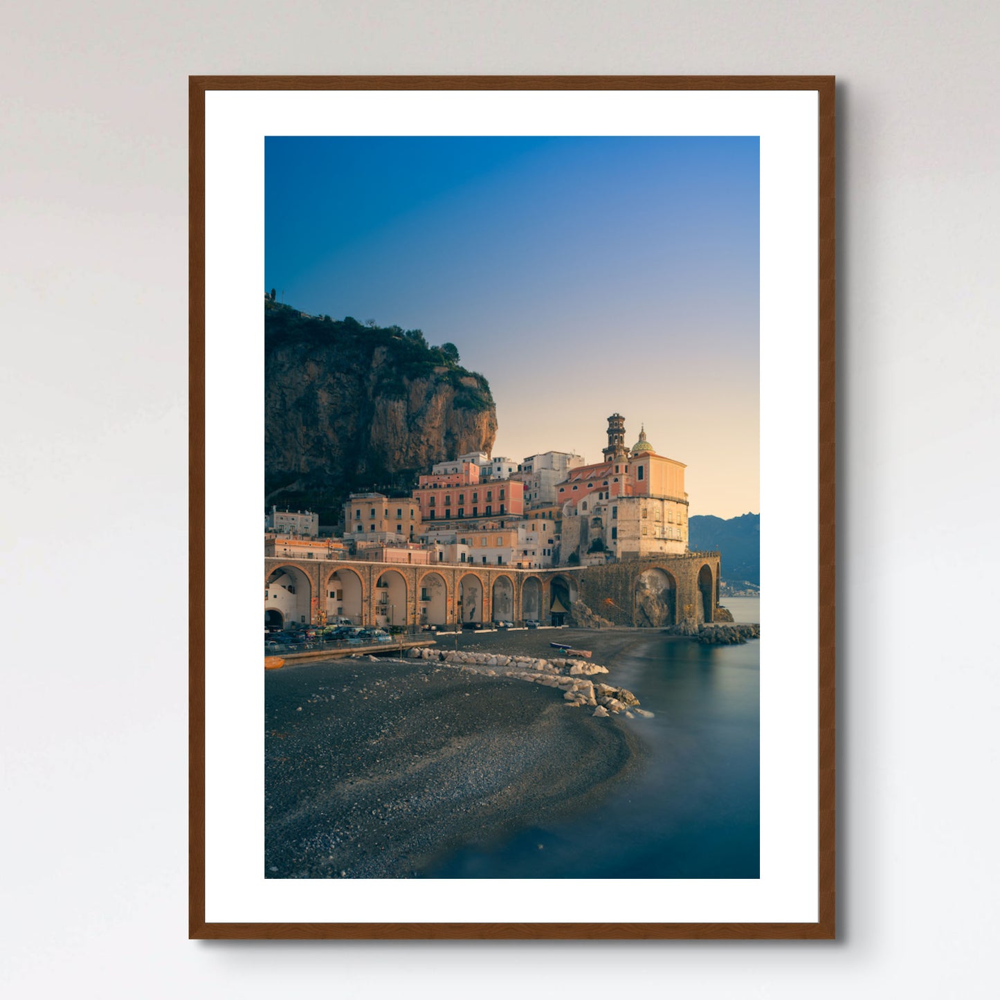 village of atrani, in the amalfi coast, italy