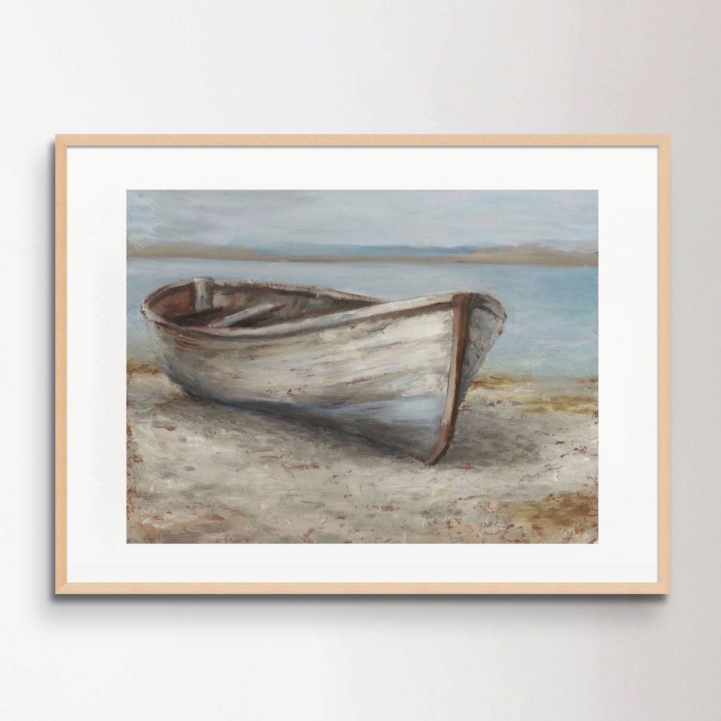 Whitewashed Boat I