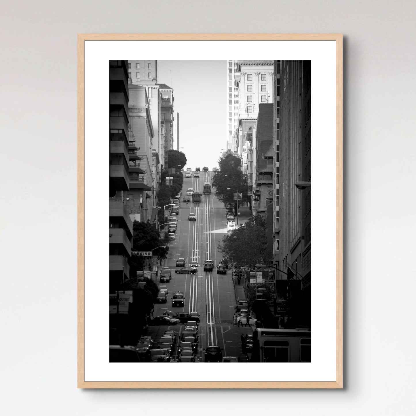 Streets of San Francisco b/w