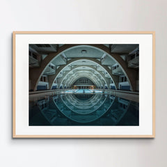 swimming @night