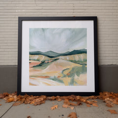 Vermillion Landscape II