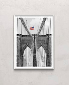 Brooklyn Bridge Tower and Cables #2