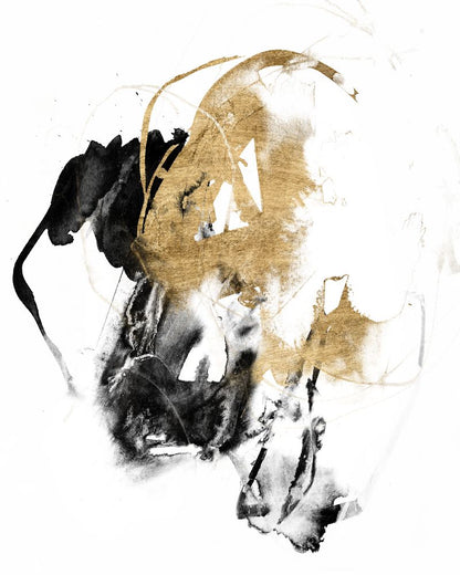 Black & Gold Splash II