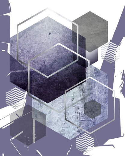 Abstract geo Ultra Violet