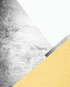 Yellow and Grey Mountains 1
