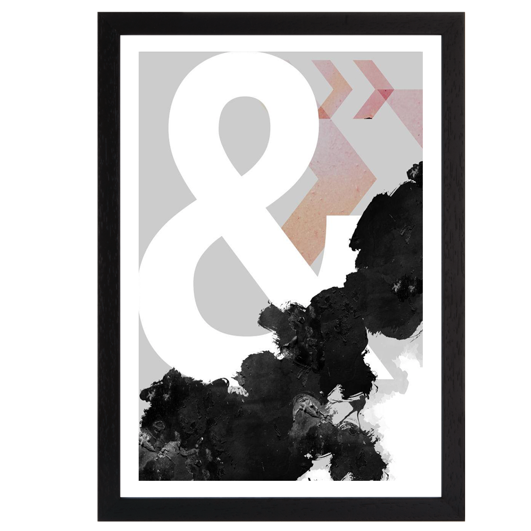 Ampersand Abstract Print