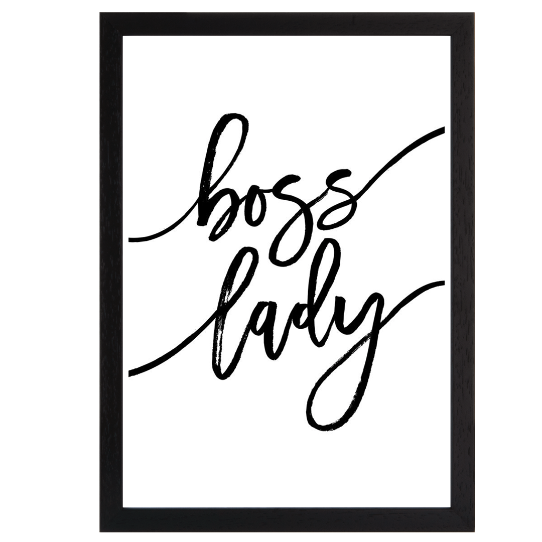 Boss Lady Print