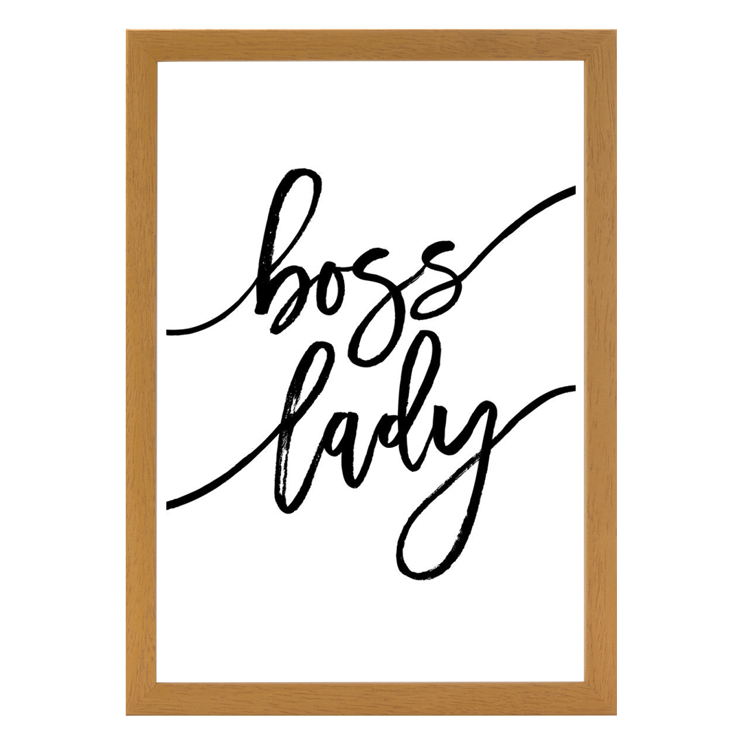 Boss Lady Print