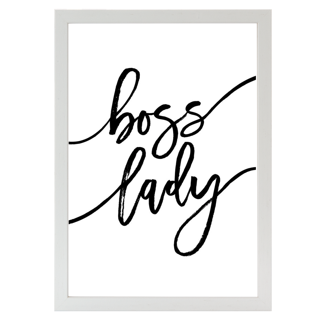 Boss Lady Print