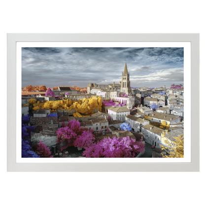 Surreal Vision of Saint-Emilion - Infrared Photography