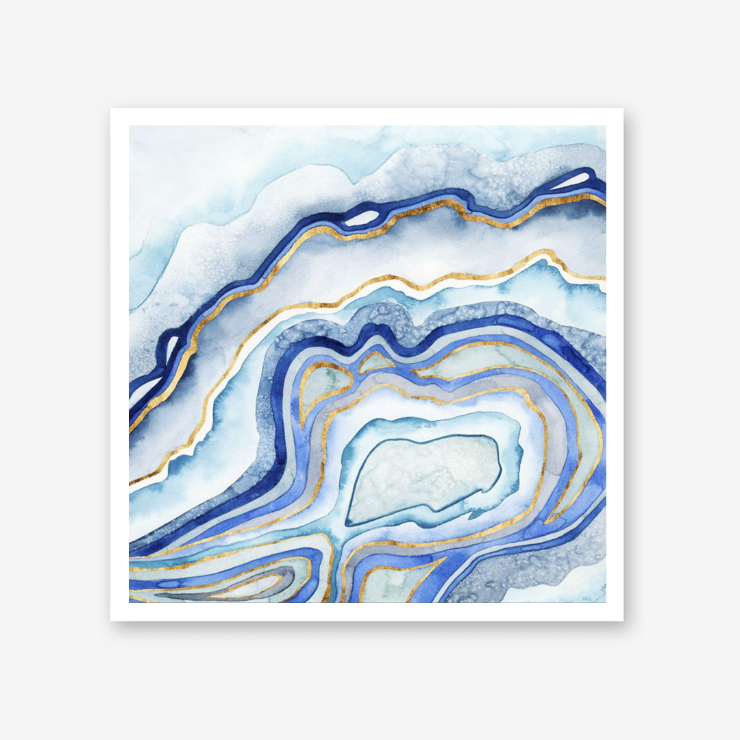 Cobalt Agate I & II set