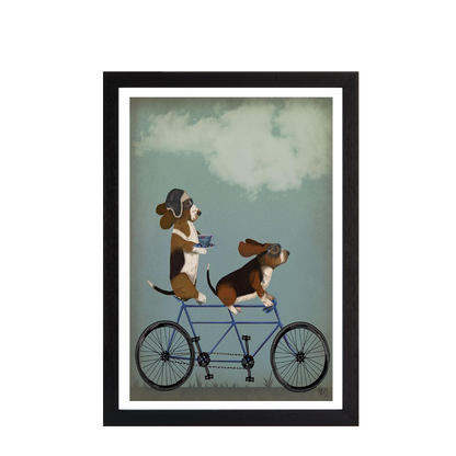 Basset Hound Tandem