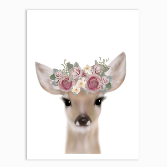 Floral Deer