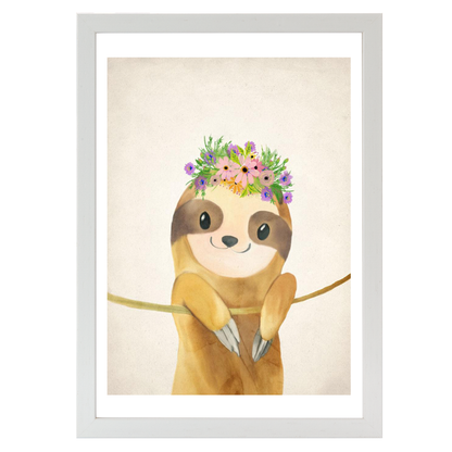 Floral Sloth 1