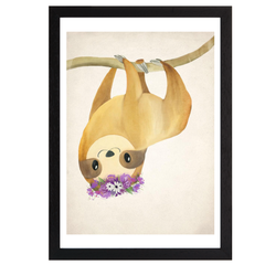 Floral Sloth 2