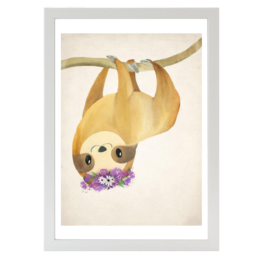 Floral Sloth 2