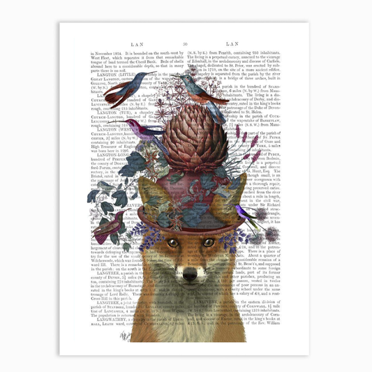 Fox Birdkeeper with Artichoke