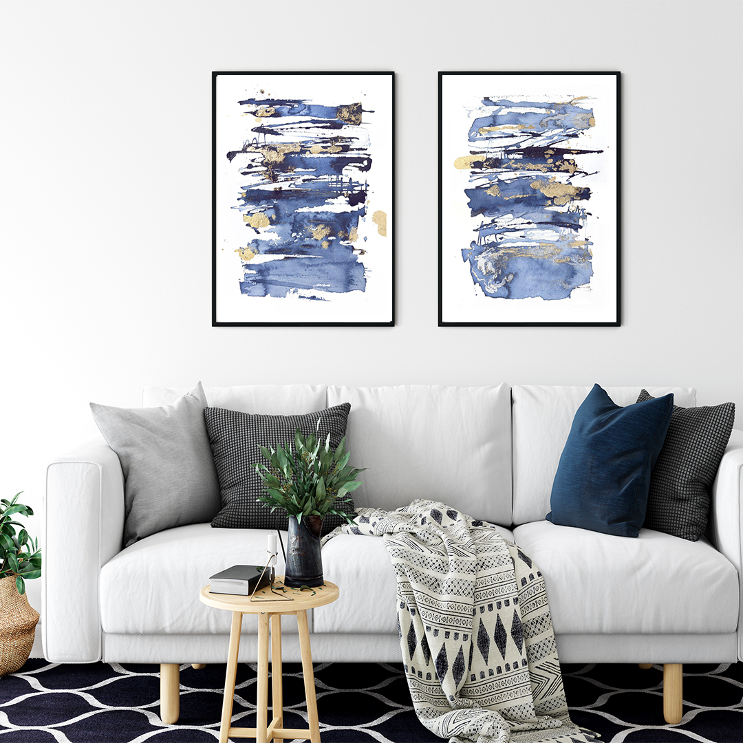 Blue Rapture I & II set