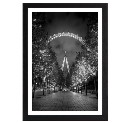 London Eye at night