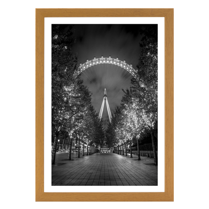 London Eye at night