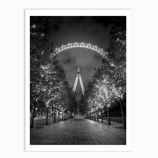 London Eye at night