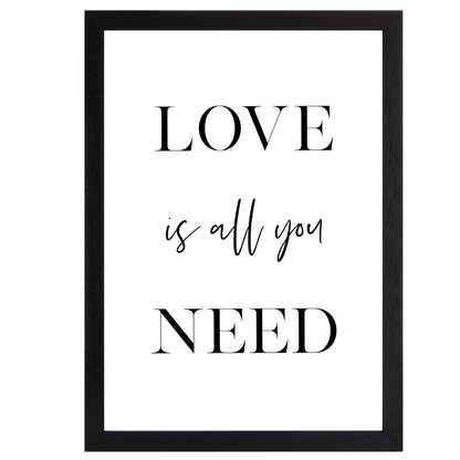 Love Is All You Need