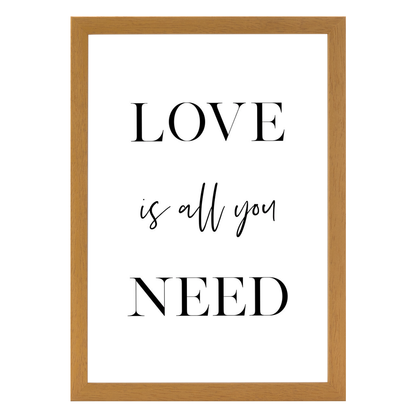 Love Is All You Need