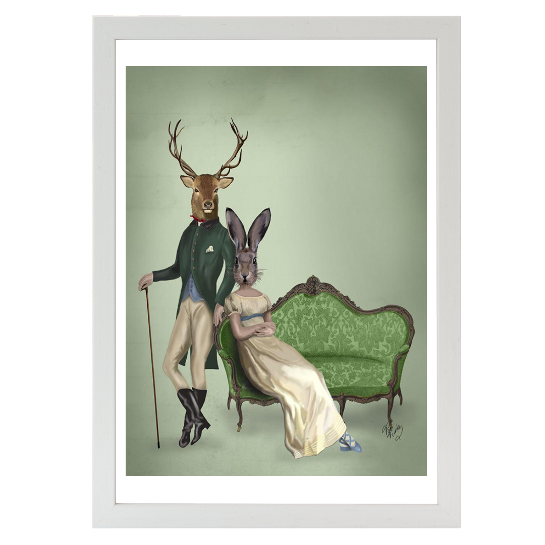 Mr Deer and Mrs Rabbit