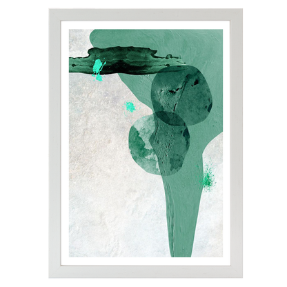 Scandi Minimalist Abstract TEAL