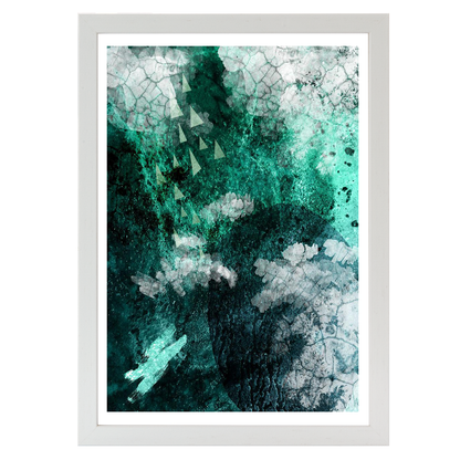 Teal Abstract B