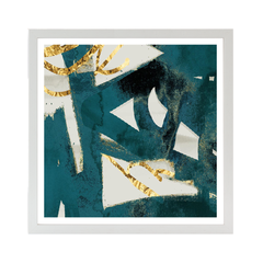 Teal Flare Square C