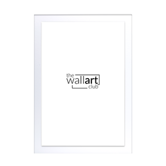 A1 White thin mount to fit A1 frame (for A1 print)