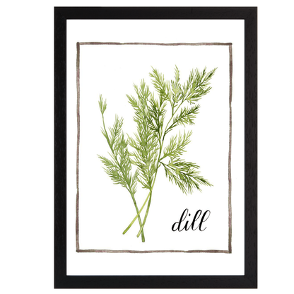 Watercolor Herbs III