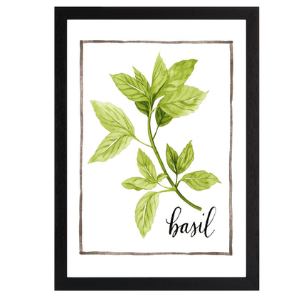 Watercolor Herbs I