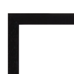 Black wooden square frame gallery wall bundle - 9 frames x50cmx50cm