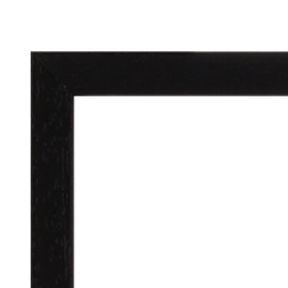 Black wooden square frame gallery wall bundle - 9 frames x50cmx50cm