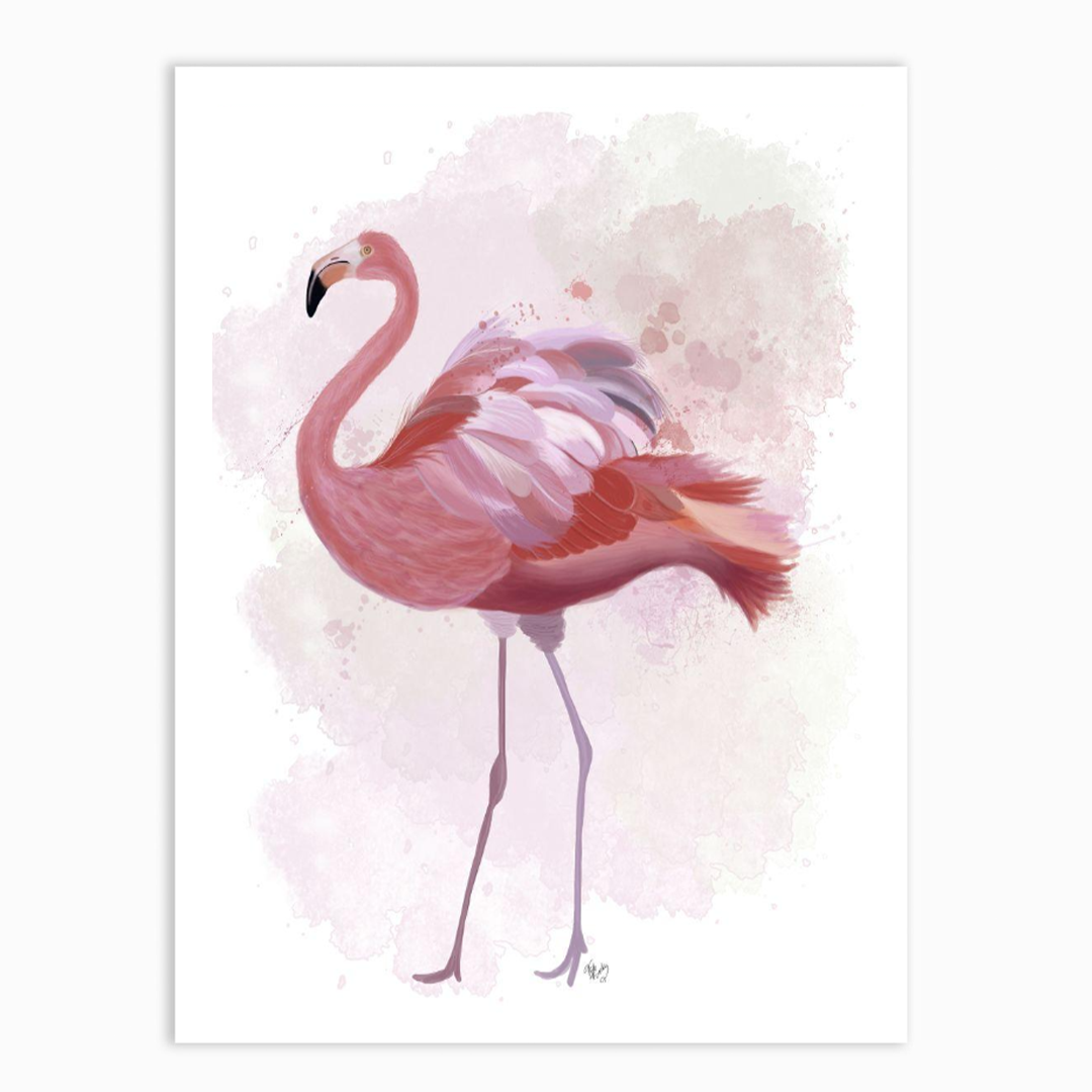 Fluffy Flamingo 1